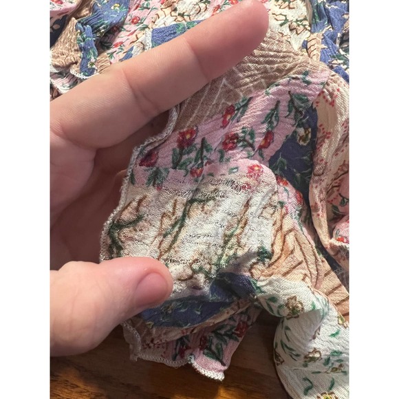 Cabbage patch tube top and high waisted shorts set - Picture 8 of 9